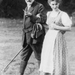 Anna Freud et son père 1913