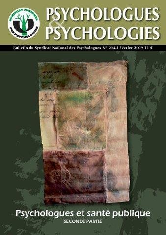 Psychologues et santé publique, Psychologues & Psychologie, n°204