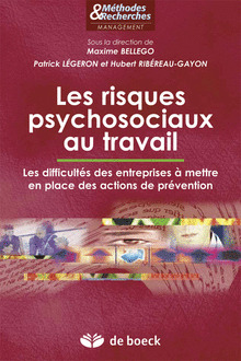 Les risques psycho-sociaux au travail. Les difficultés des entreprises à mettre en place des actions de prévention.