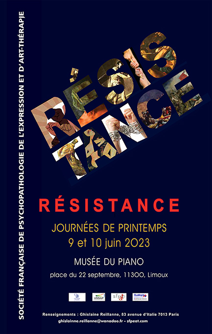 Résistance - Formes cliniques, forces créatives, 59èmes Journées SFPE-AT