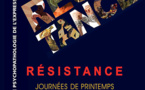 Résistance - Formes cliniques, forces créatives, 59èmes Journées SFPE-AT