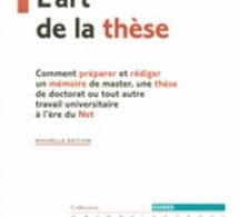 BEAUD M. : L'art de la thèse, La Découverte, 2006