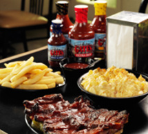 Barbecue à la Gates (Kansas, USA). Plat principal Barbecue à la Gates (Kansas, USA). Plat principal
