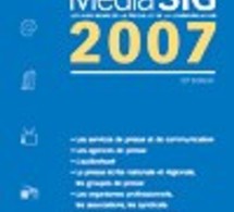 Médiasig 2007, Les 8000 noms de la presse et de communication - 33e édition, Documentation française 2007